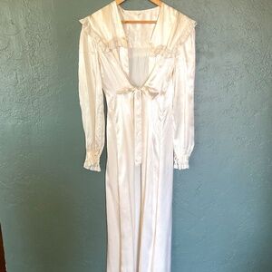 Vintage Satin Robe